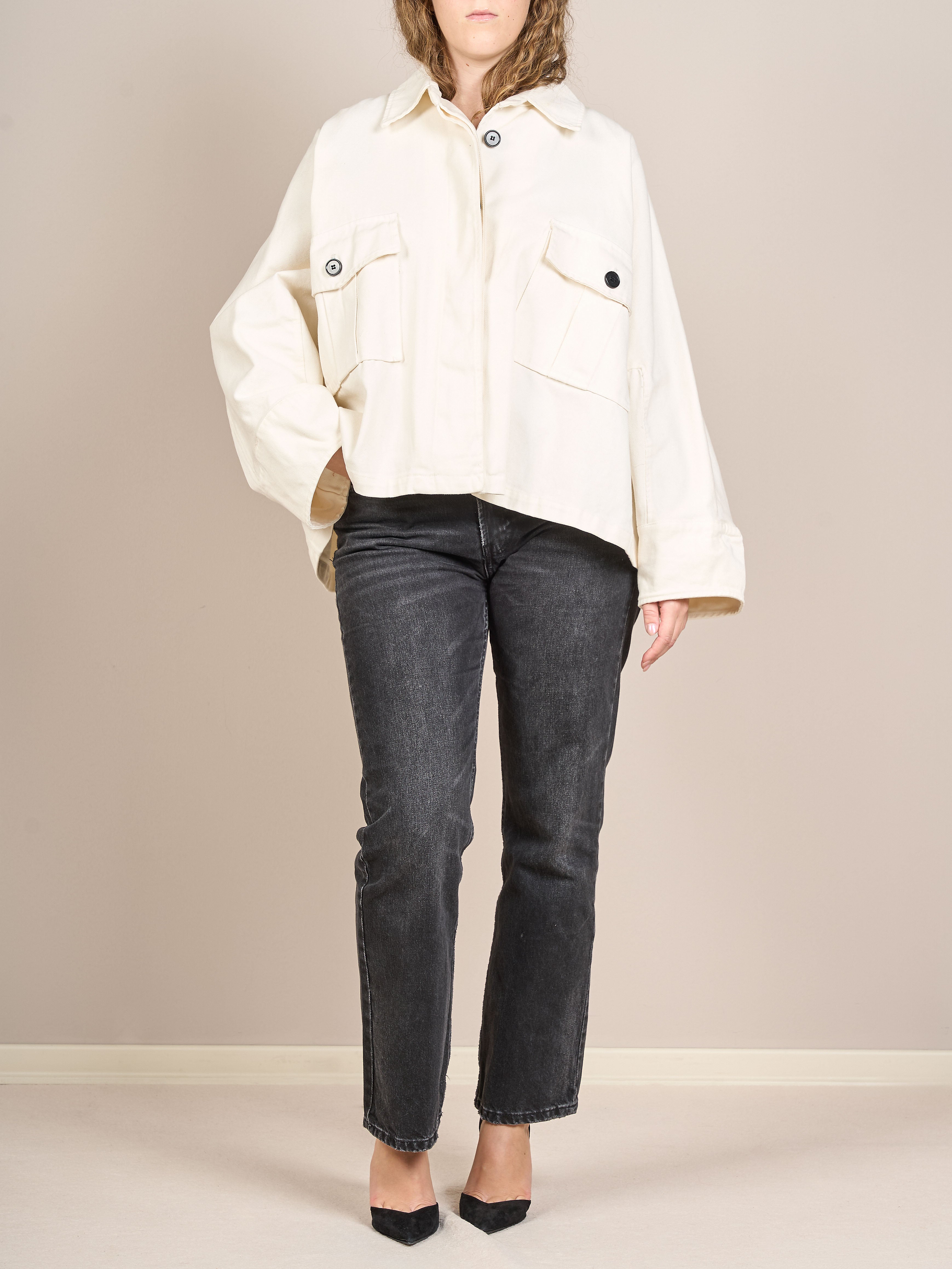 Giacca camicia oversize