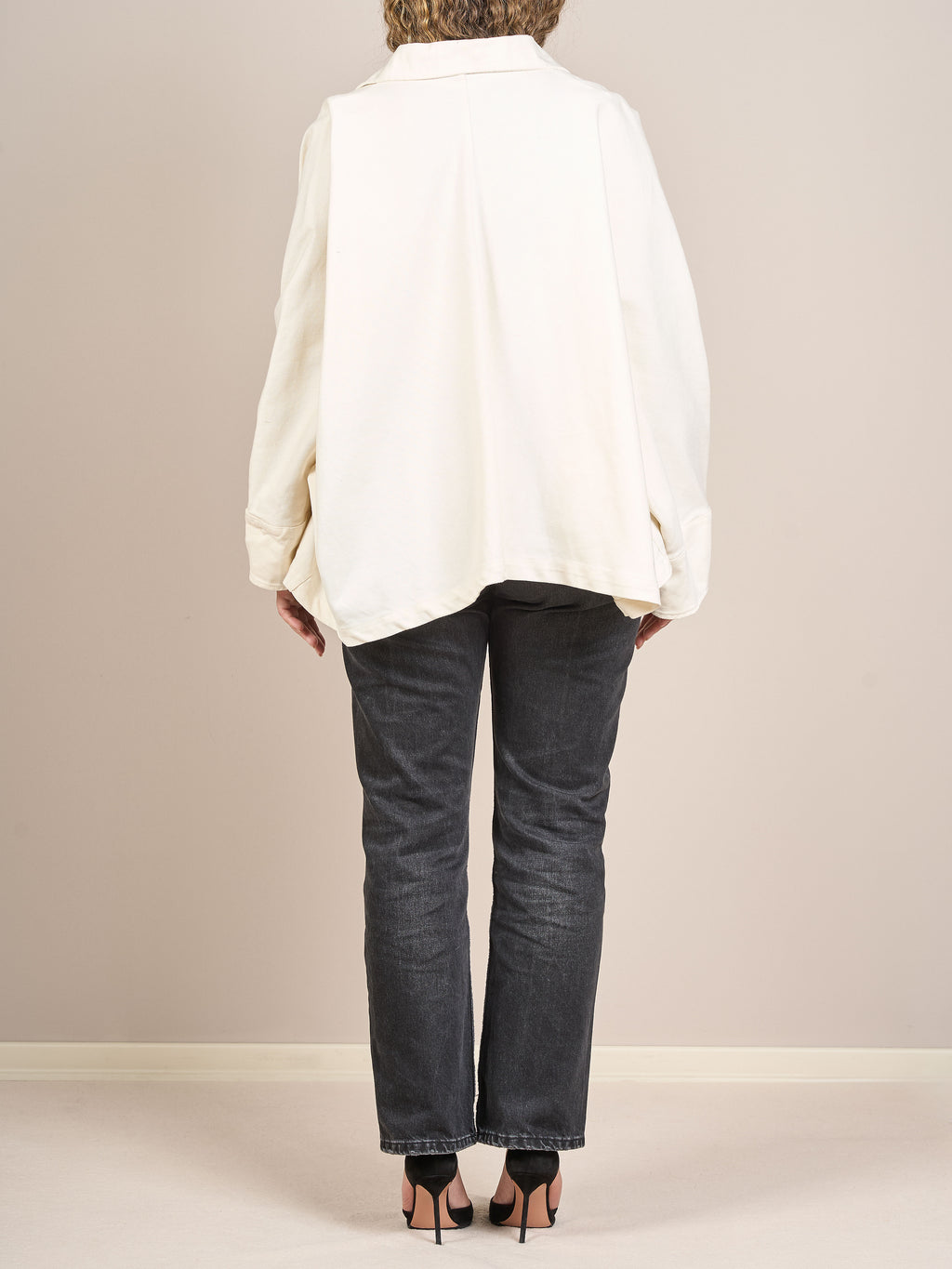 Giacca camicia oversize