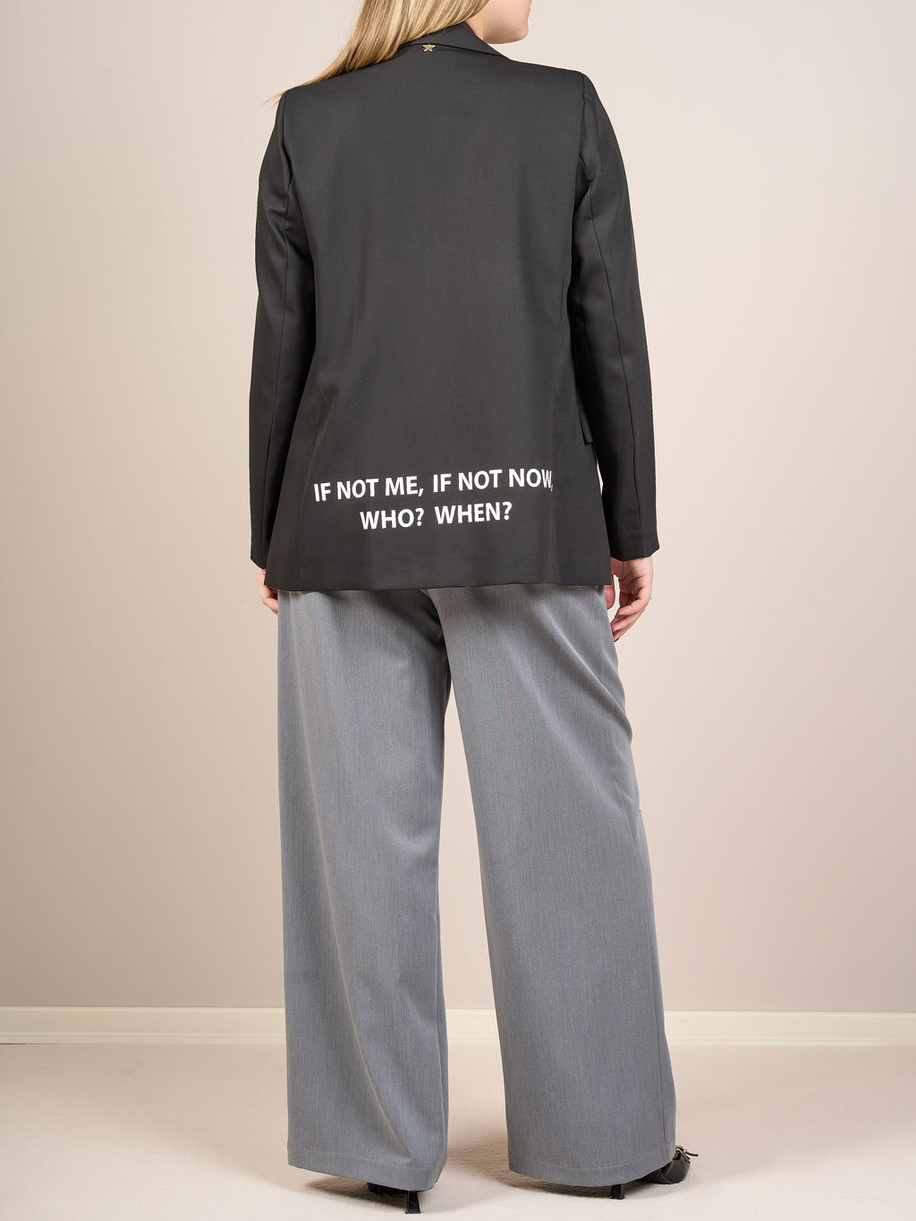 Blazer doppiopetto nero