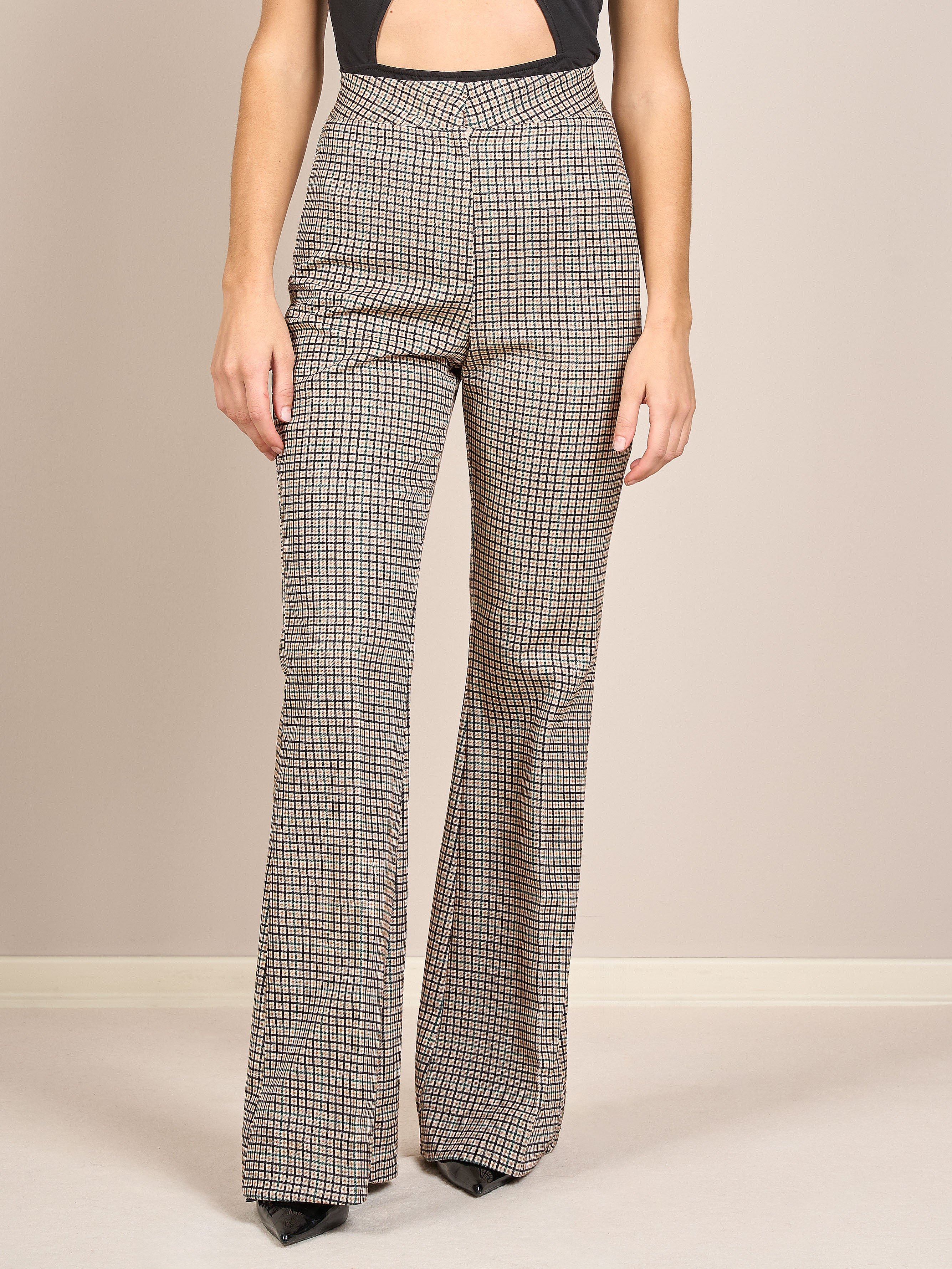 Pantalone stampa check