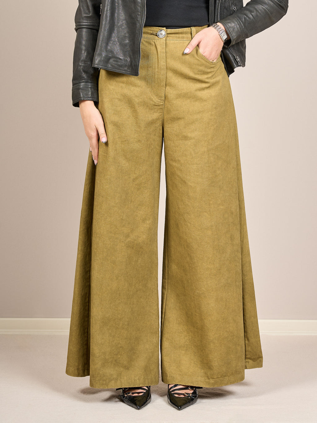 Pantalone palazzo senape