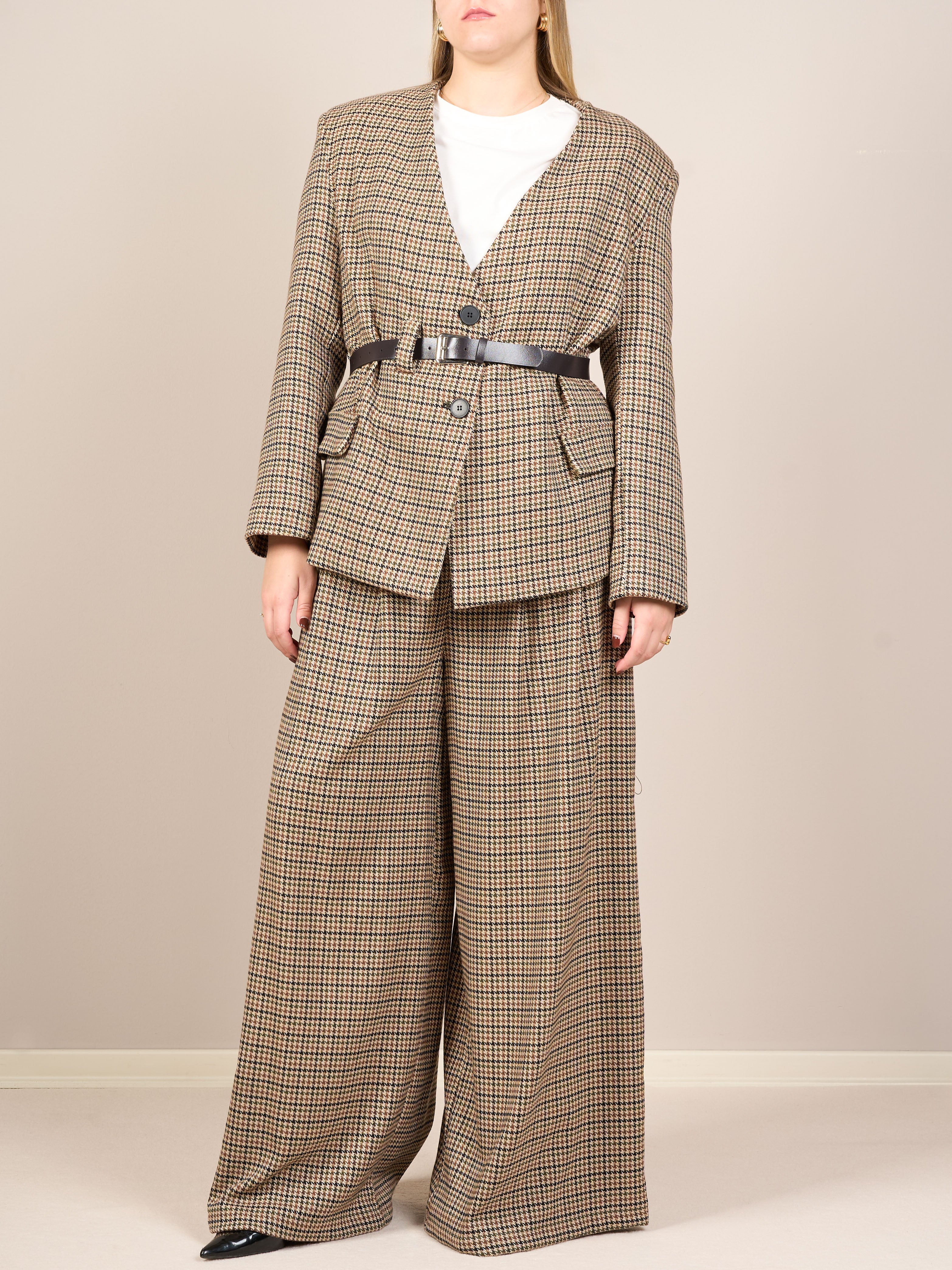 Set coordinato stampa check