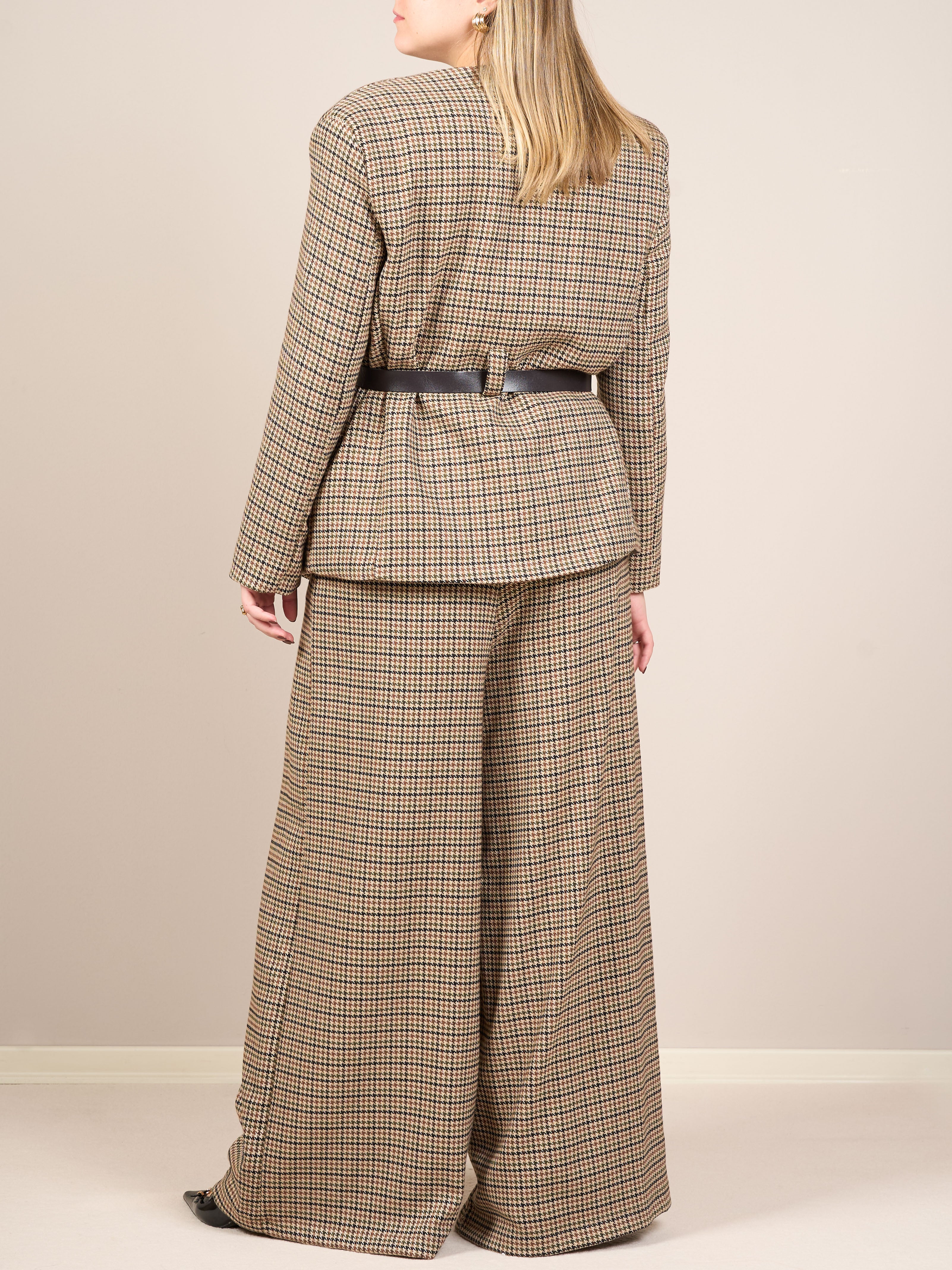 Set coordinato stampa check